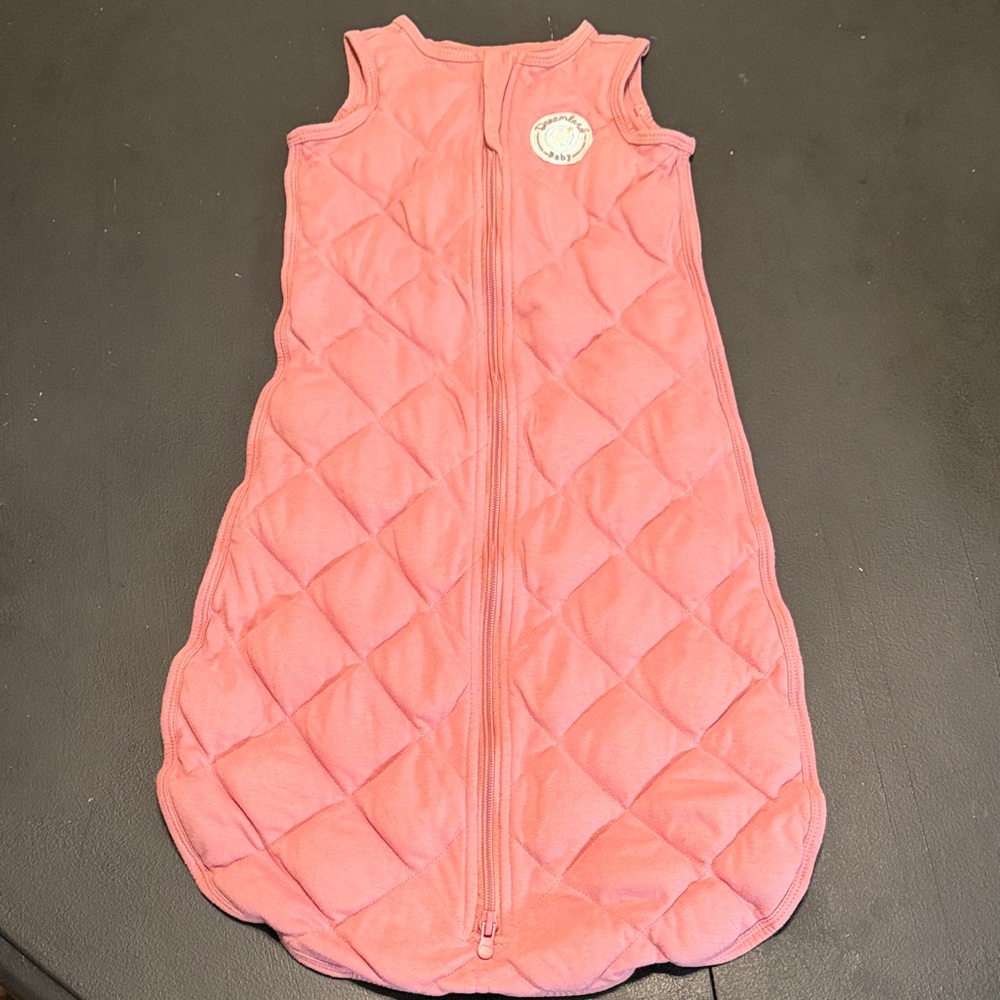 Quilted Pink Sleep Sack for Kids - Cozy Sleeper